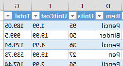 有用的微软Excel技巧:表格